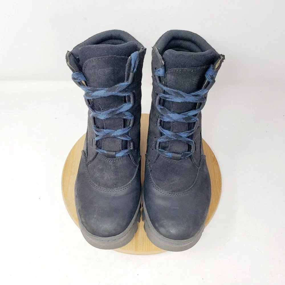 KEEN Wapato Boots Womens 7 Black Lace Up Waterproof Insulated Hiker Winter Shoes